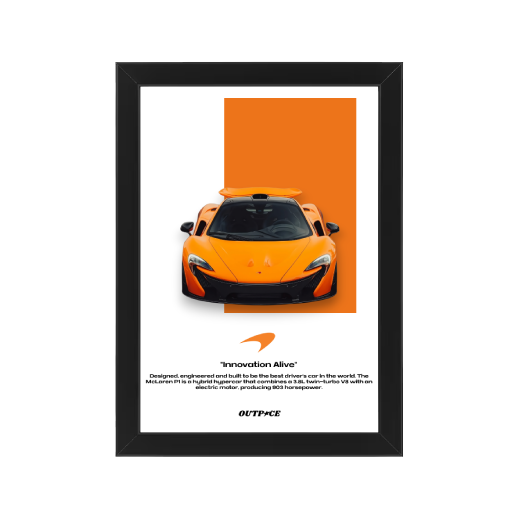 Mclaren P1 Poster